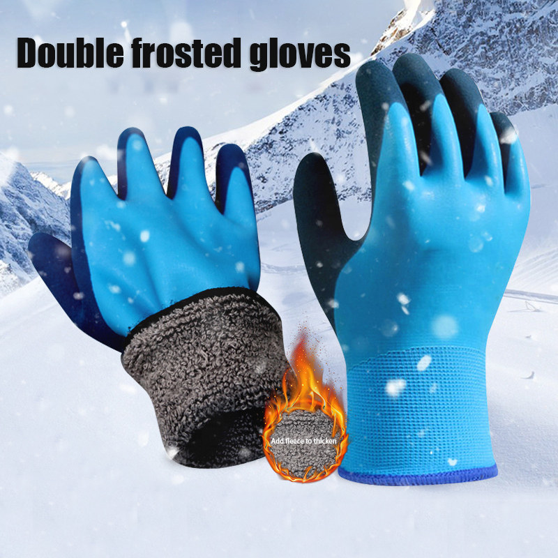 ユニセックス防寒作業用手袋、-30度、冷保存、不凍液、釣り、 - Fishing Gloves のレビューと価格