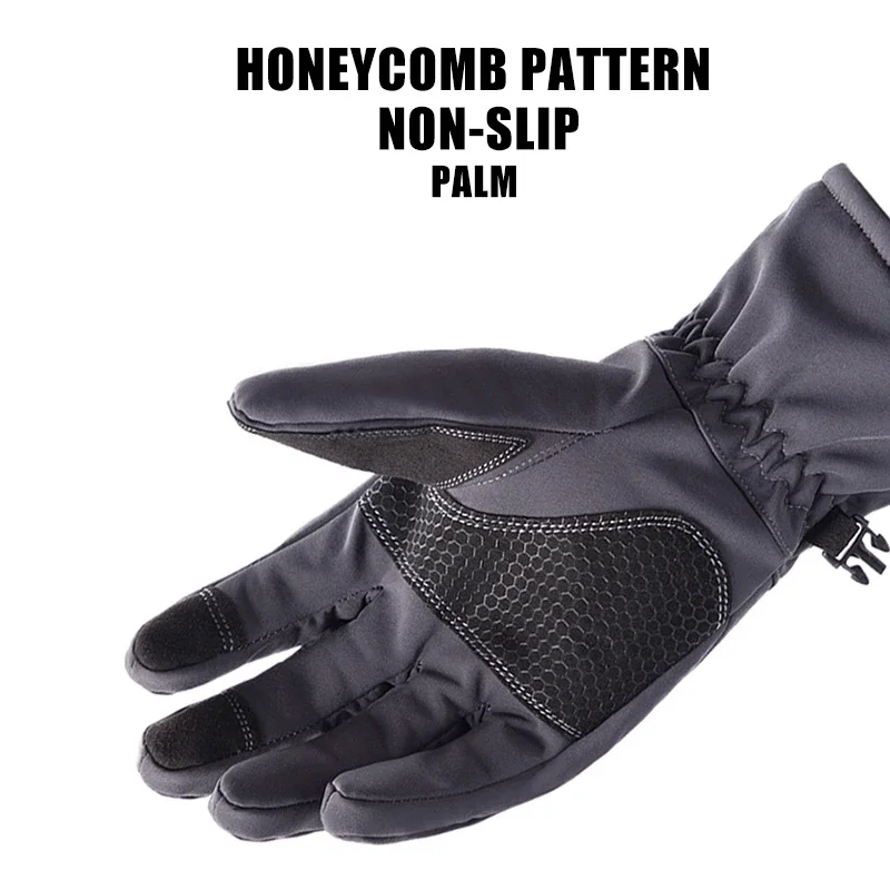 冬用防水迷彩ハンティンググローブ滑り止めタッチスクリーン対応 - Fishing Gloves のレビューと価格