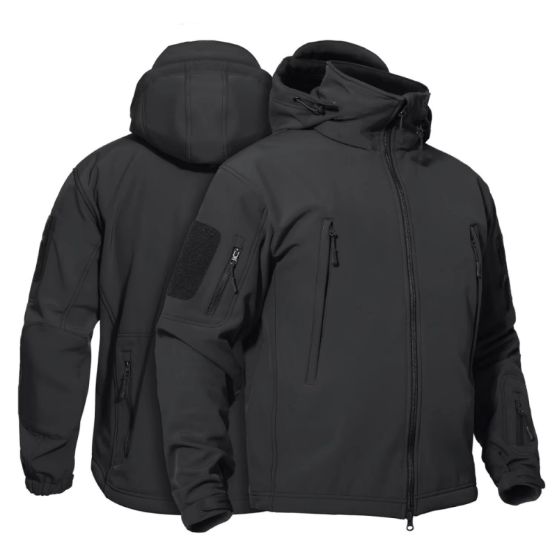 タクティカルフリースソフトシェルジャケット メンズ 防水 冬 - Fishing Jacket Waterproof のレビューと価格