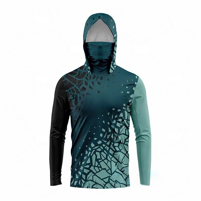 MALFC フィッシングアパレル メンズ フード付きフィッシ - Fishing Shirt Uv Protection のレビューと価格