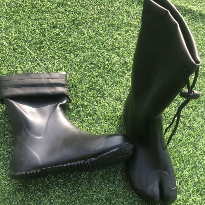 男女兼用PVC防水膝丈ソフトラバーブーツ、農作業用、畑・農地 - Fishing Boots のレビューと価格