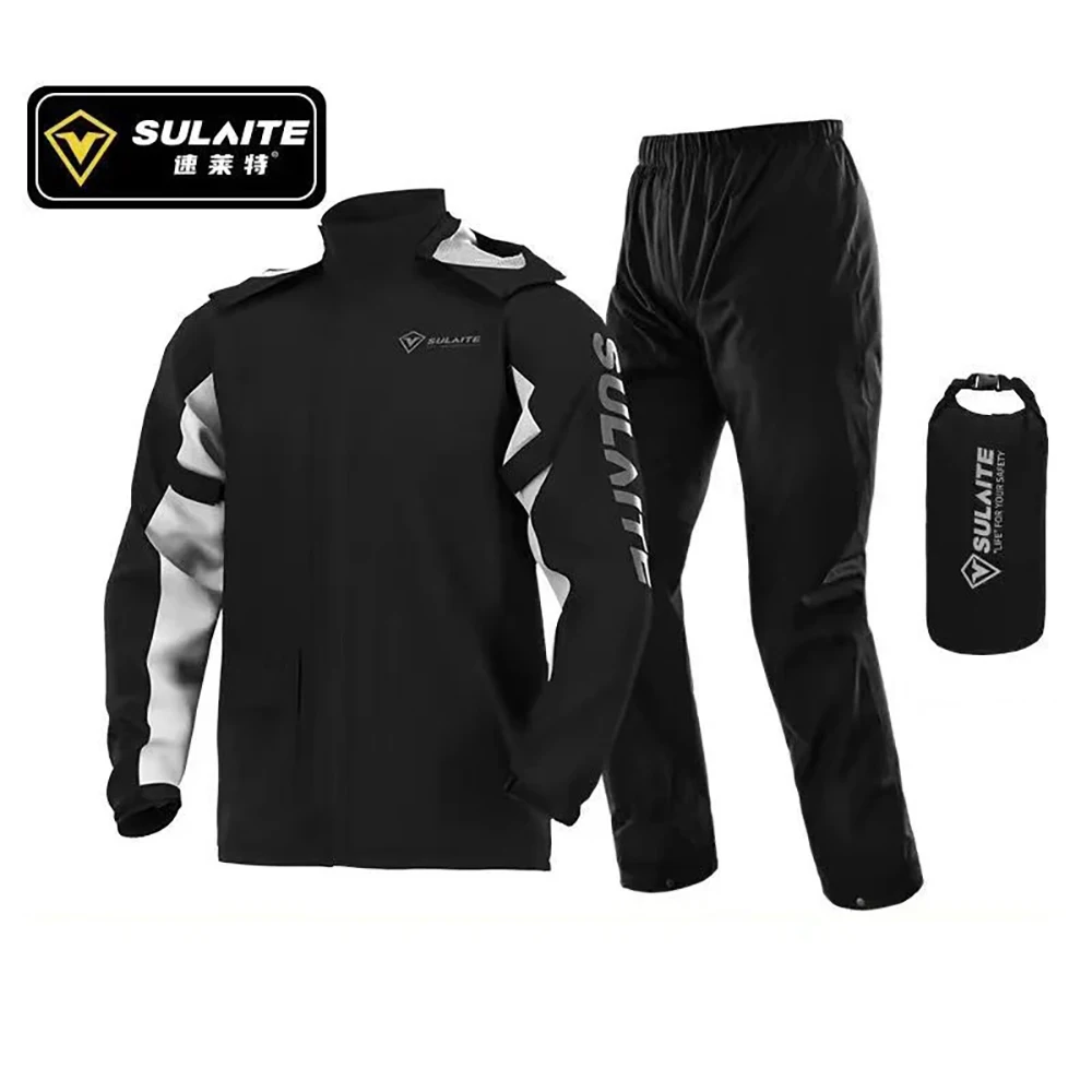 男性と女性のためのオートバイのレインコート,ライダースーツ, - Fishing Pants Waterproof のレビューと価格